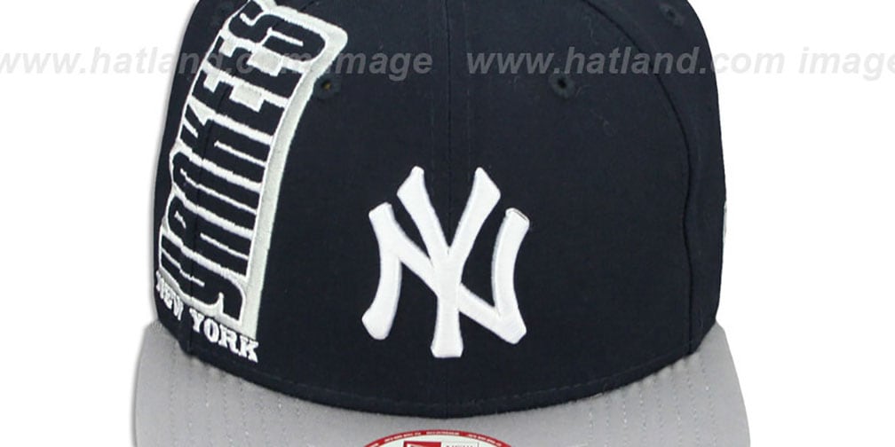 Yankees 'RALLYMARK SNAPBACK' Navy-Grey Hat by New Era