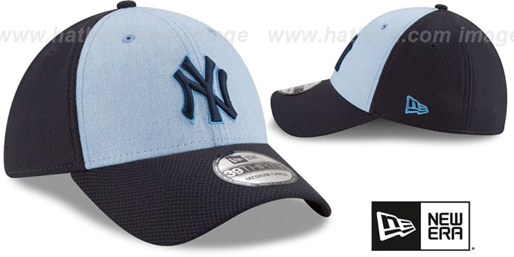 Yankees '2018 FATHERS DAY FLEX' Sky-Navy Hat by New Era