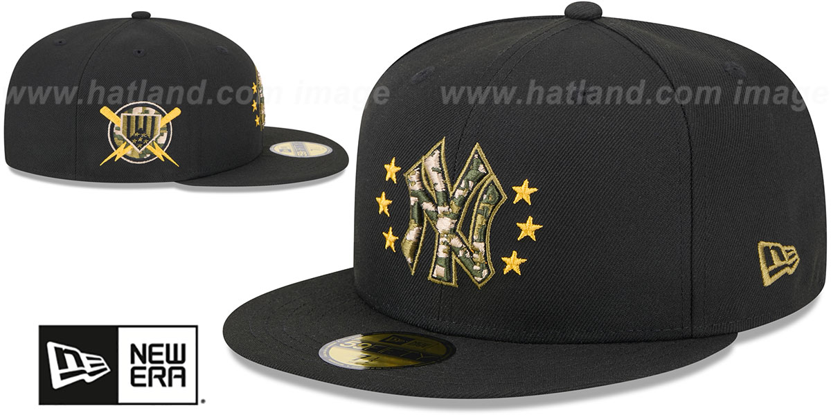 Yankees 2024 ARMED FORCES 'STARS N STRIPES' Hat by New Era