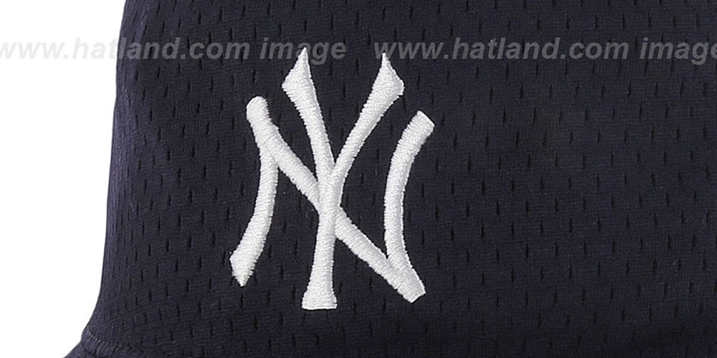 Yankees 'BACKBOARD JERSEY BUCKET' Navy Hat by Twins 47 Brand
