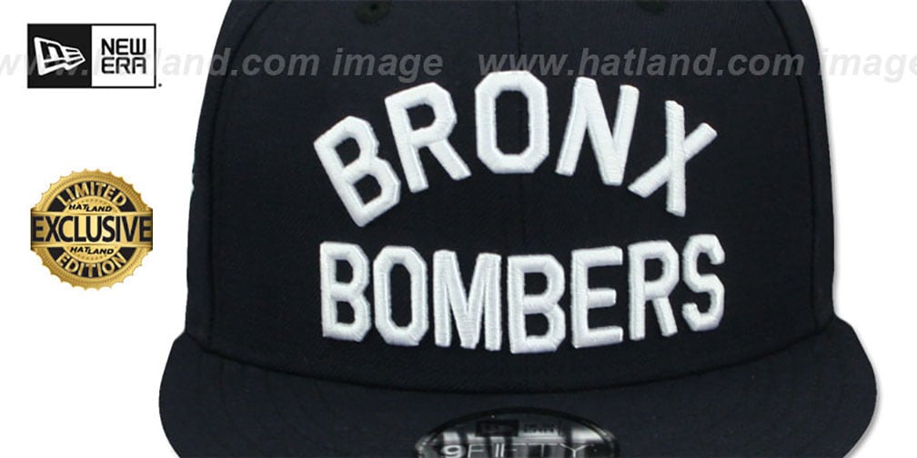 Yankees 'BRONX BOMBERS' SNAPBACK Navy Hat by New Era