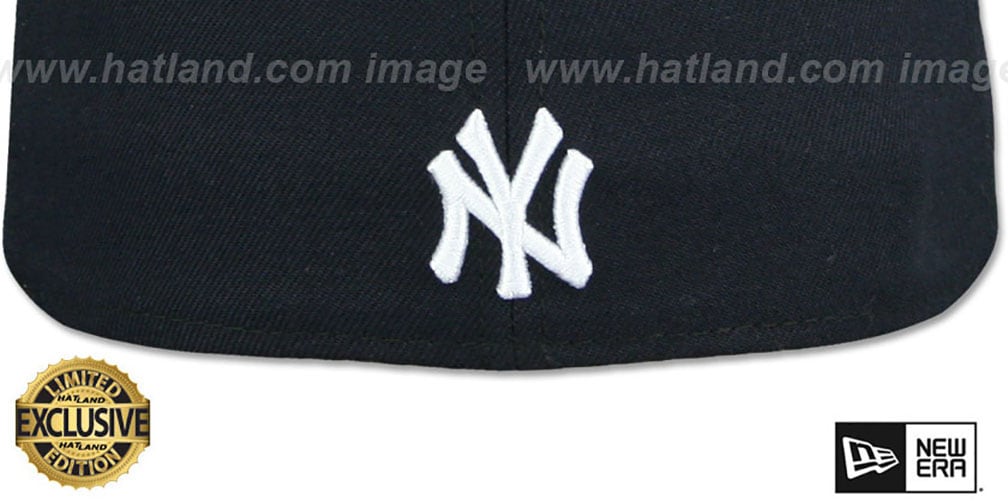 Yankees 'STANTON PINSTRIPE' Navy Fitted Hat by New Era