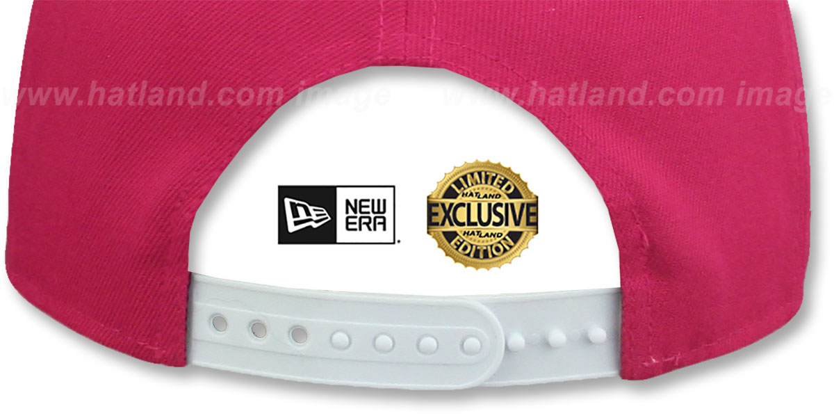 Yankees 'TEAM-BASIC SNAPBACK' Beetroot-White Hat by New Era