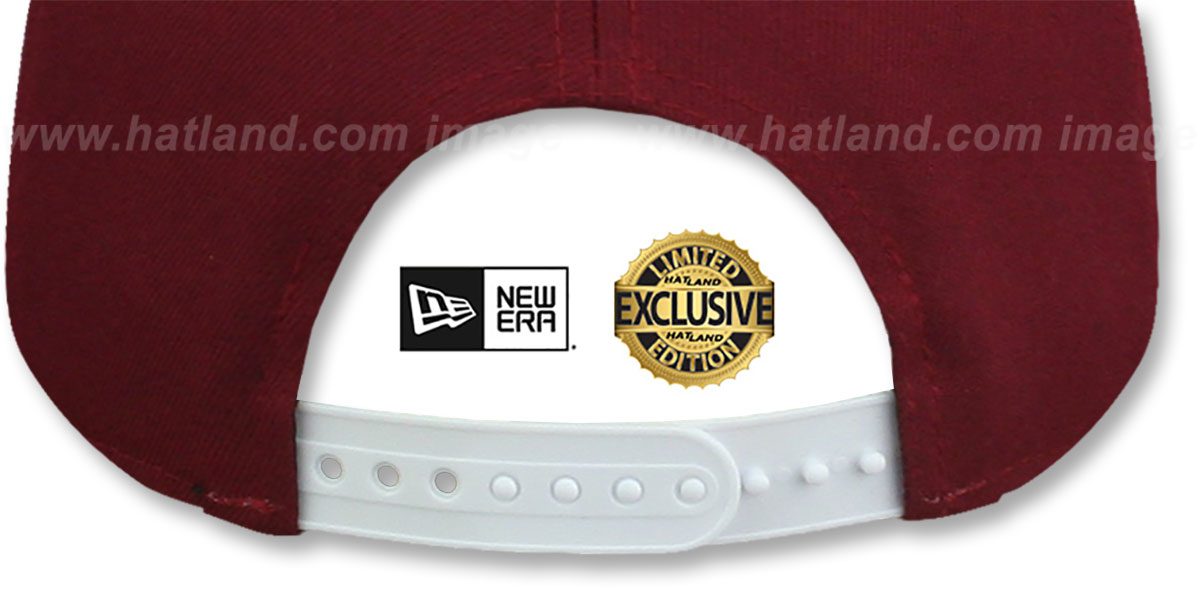 Yankees 'TEAM-BASIC SNAPBACK' Burgundy-White Hat by New Era