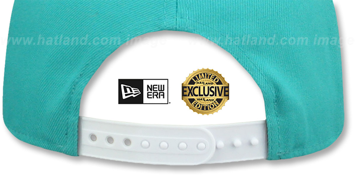 Yankees 'TEAM-BASIC SNAPBACK' Teal-White Hat by New Era