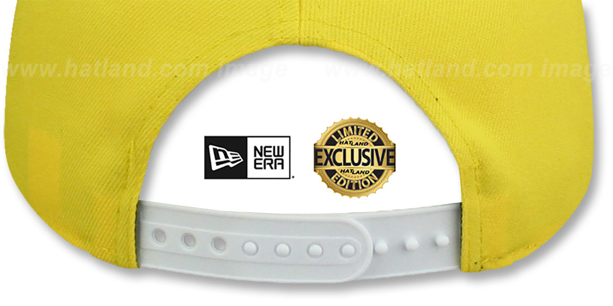 Yankees 'TEAM-BASIC SNAPBACK' Yellow-White Hat by New Era