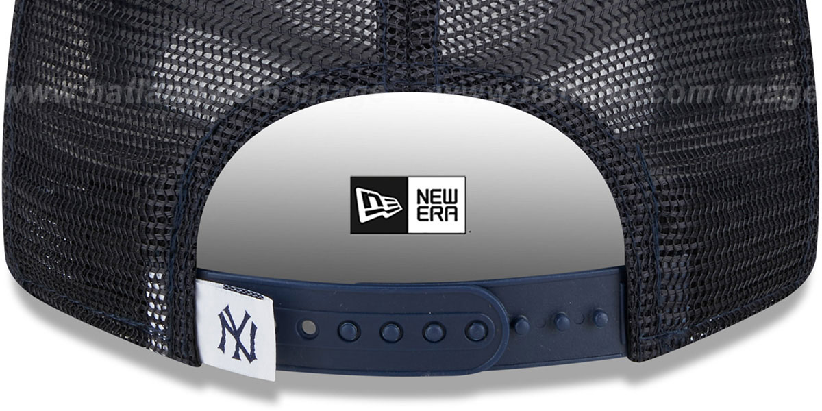 Yankees 'COOP TEAM-BASIC TRUCKER SNAPBACK' Navy Hat by New Era