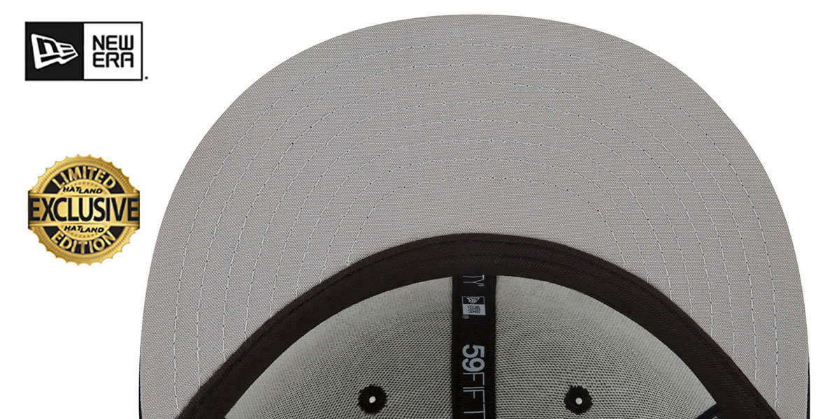 Yankees 'GOLD-METALLIC' Black Fitted Hat by New Era
