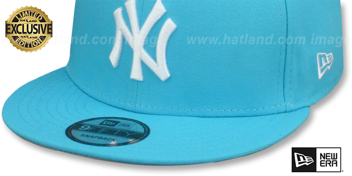 Yankees 'TEAM-BASIC SNAPBACK' Blue-White Hat by New Era