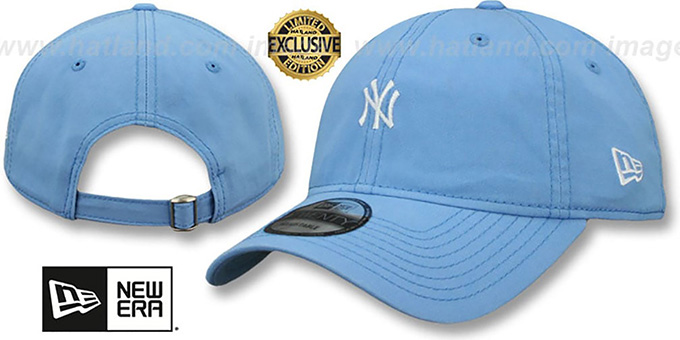 light blue new era hat