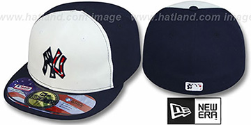 Yankees '2011 STARS N STRIPES' White-Navy Hat by New Era