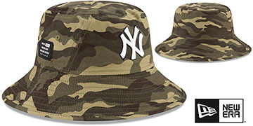 Yankees 2021 ARMED FORCES 'STARS N STRIPES BUCKET' Hat by New Era