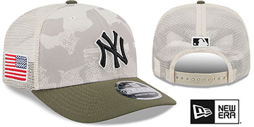Yankees 2025 ARMED FORCES 'STARS N STRIPES STRETCH-SNAP' Hat by New Era