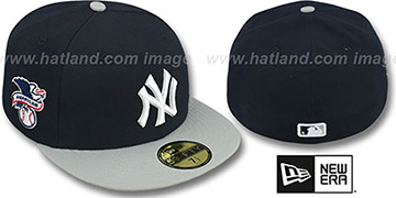 Yankees 'BAYCIK' Navy-Grey Fitted Hat by New Era