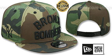 Yankees 'BRONX BOMBERS SNAPBACK' Army Camo Hat by New Era