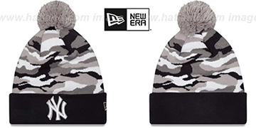 Yankees 'CAMO CAPTIVATE' Knit Beanie Hat by New Era