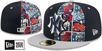 Yankees 'DIAMOND HERO' Navy-Grey Fitted Hat by New Era