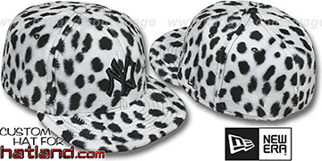 Yankees 'DALMATION PIMPIN-FUR' White Fitted Hat by New Era