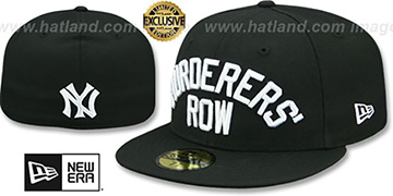 Yankees 'MURDERERS ROW' Black Fitted Hat by New Era