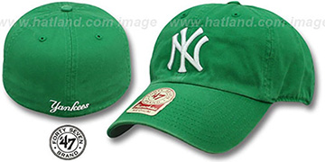 Yankees 'ST PATS FRANCHISE' Green Hat by Twins 47 Brand