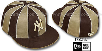 Yankees 'SUEDE 12-PACK' Brown-Wheat Fitted Hat by New Era